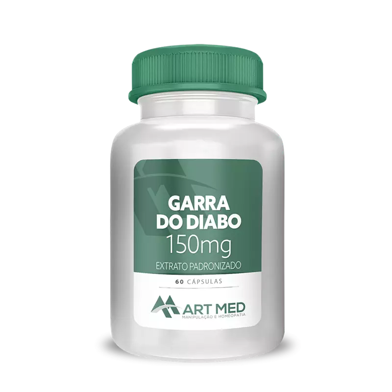 Garra do diabo 150mg extrato padronizado 60 Cápsulas