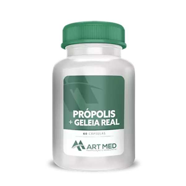 Própolis + Geleia Real 60 Cápsulas
