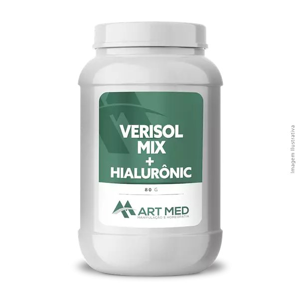 Peptídeos de Colágeno Mix Verisol + Hyaluronic 80g 