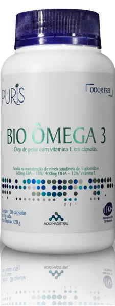 Puris Bio Ômega 3 1g 120 Cápsulas 