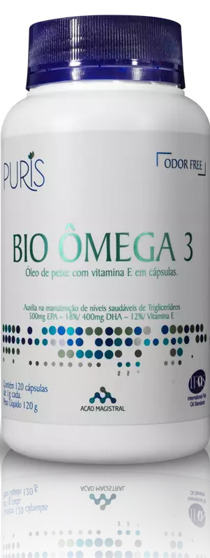 Puris Bio Ômega 3 1g 120 Cápsulas 