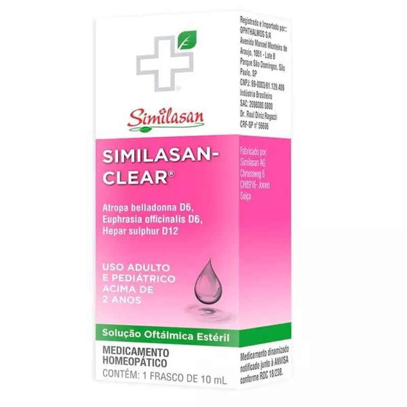 Similasan Clear  colírio 10 ml 
