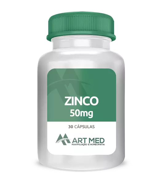 Zinco 50 mg  30 cápsulas    