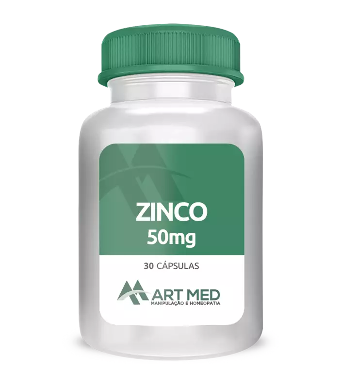 Zinco 50 mg  30 cápsulas    