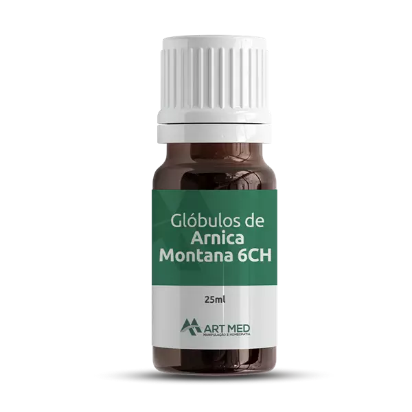 Glóbulos de Arnica Montana  6CH  25 g Dor e inflamação