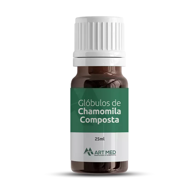 Glóbulos de Chamomila Composta  25 g Agitação e ansiedade