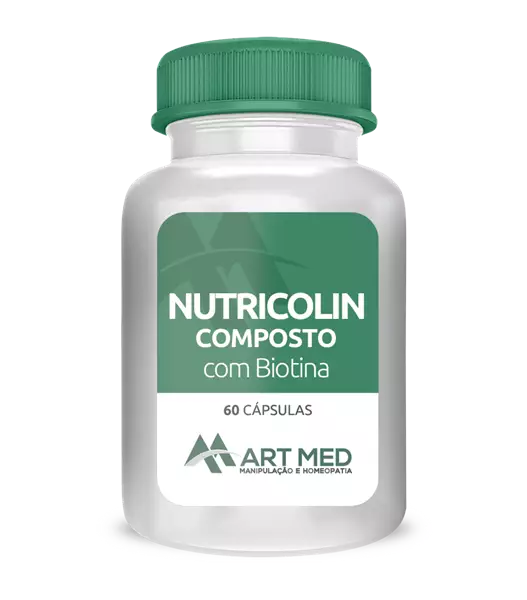 Nutricolin Composto com Biotina - 60 cápsulas   