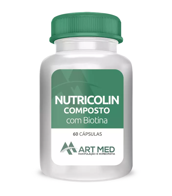 Nutricolin Composto com Biotina - 60 cápsulas   