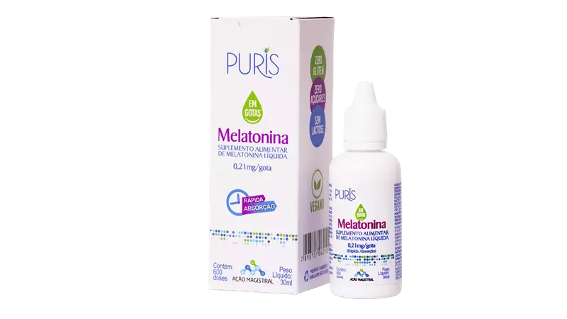 PURIS MELATONINA 0,21MG/GT - 30ML   