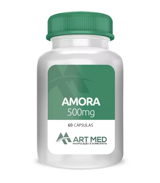 Amora 500 mg  60 cápsulas   