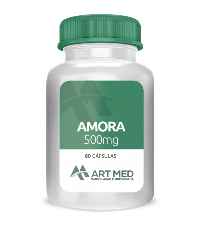 Amora 500 mg  60 cápsulas   