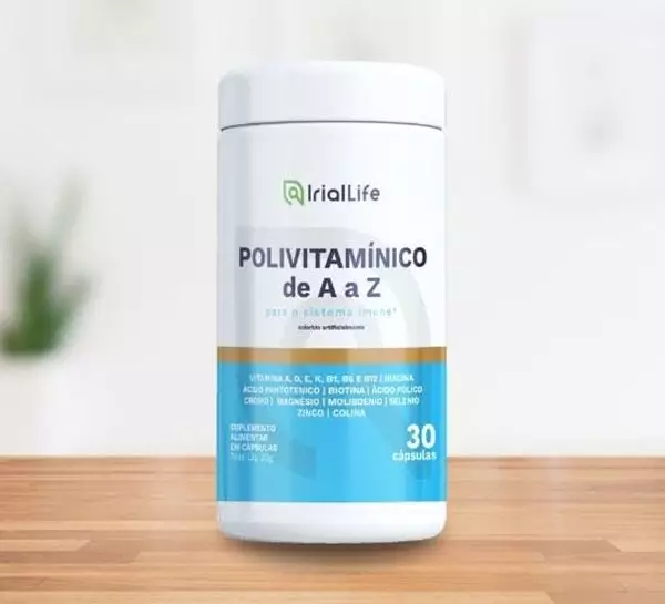 POLIVITAMÍNICO de A a Z - IRIAL LIFE