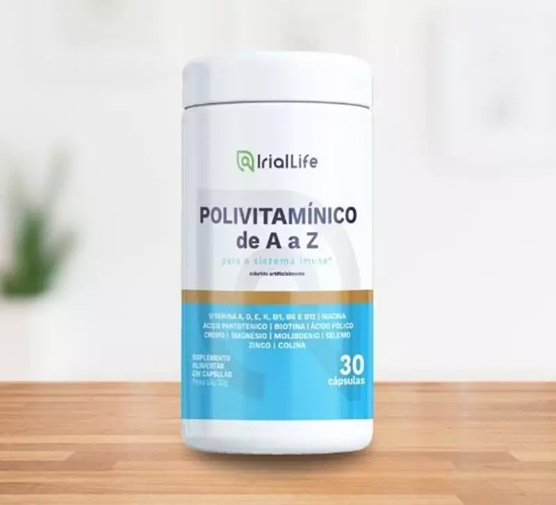 POLIVITAMÍNICO de A a Z - IRIAL LIFE