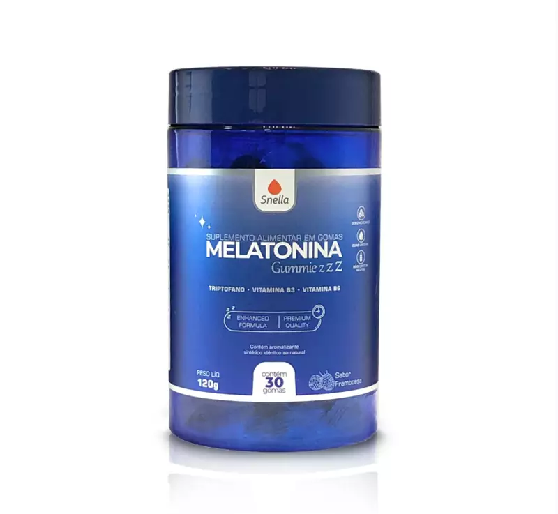 Melatonina GumiezZ  Sabor Framboesa 30 unidades c/ 4 g