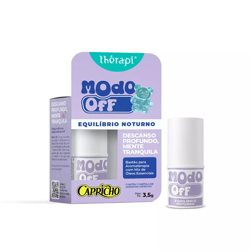 Óleo essencial em bastão | Modo Off - Capricho