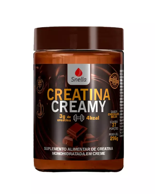 CREATINA CREAMY CHOCOLATE BELGA 296G