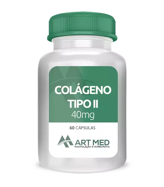 COLÁGENO TIPO II 40 mg  60 cápsulas
