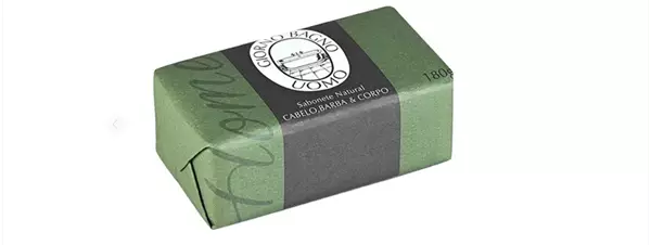 SABONETE EM BARRA GIORNO UOMO VERDE 180G