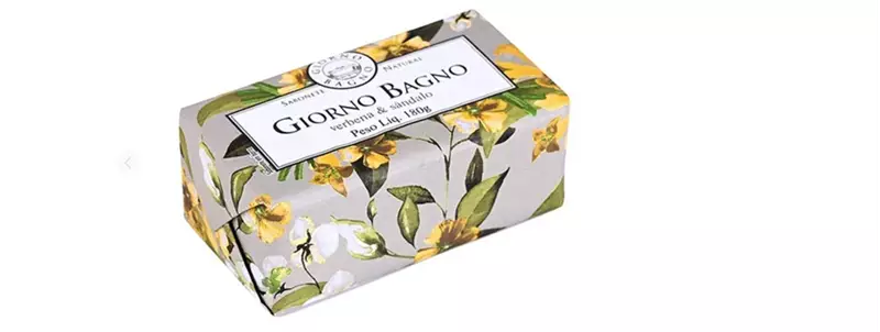 SABONETE EM BARRA GIORNO BAGNO VERBENA E SÂNDALO 180G