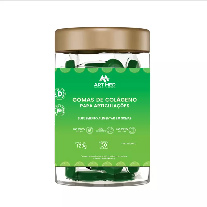GOMAS DE COLÁGENO PARA ARTICULAÇÕES