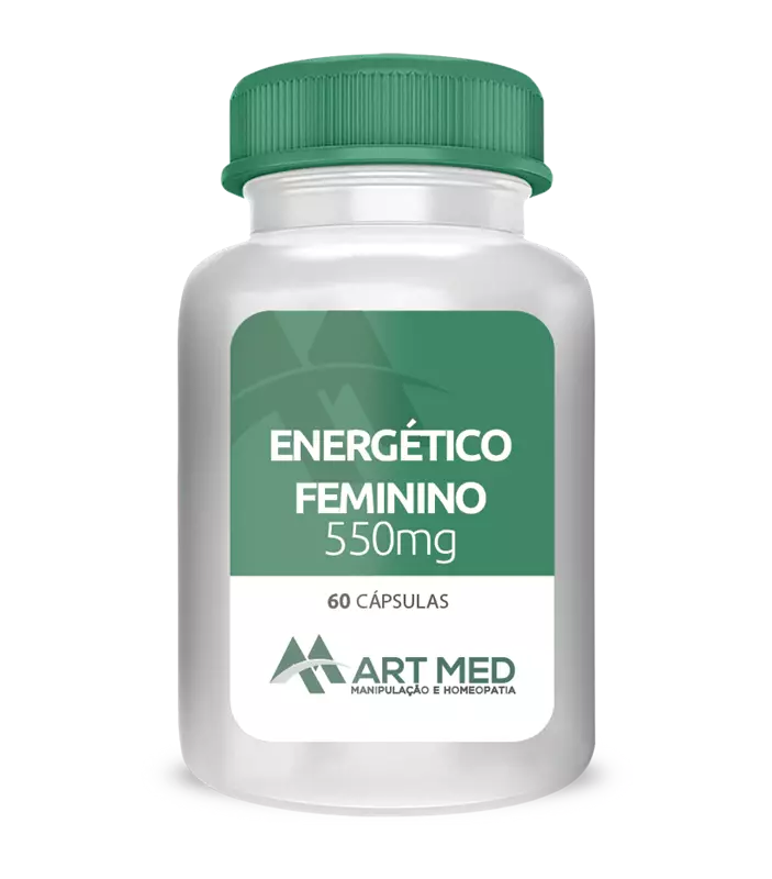 Energético Feminino 550 mg - 60 cápsulas