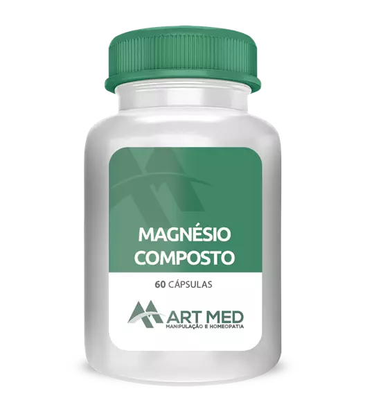 Magnésio Composto - 60 cápsulas