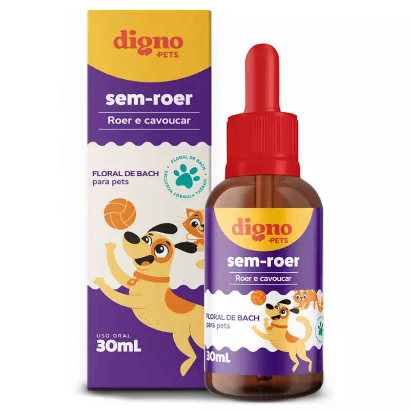 Floral Digno Pets Sem Roer | Roer e Cavoucar