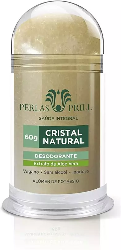 Desodorante Cristal Natural Extrato de Aloe Vera (60g)