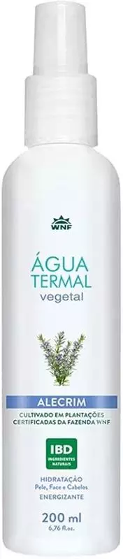 AGUA TERMAL VEGETAL ALECRIM 200ML